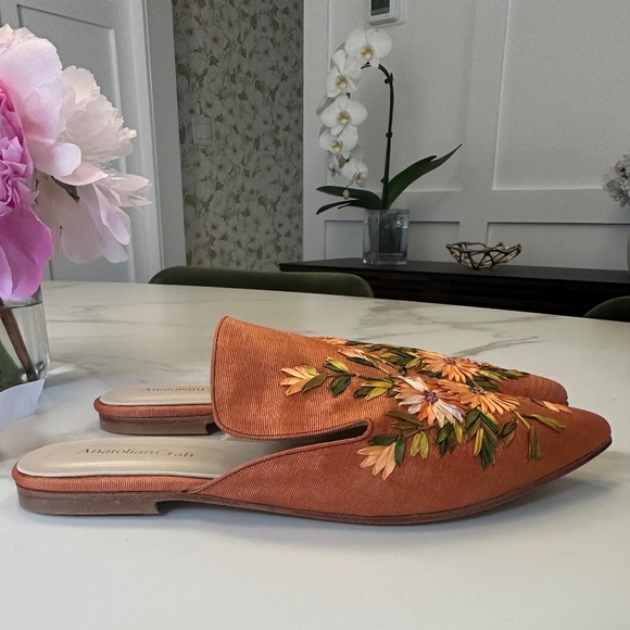 Anatolian Craft Handcrafted Sunkissed Mules - EUR 42 (see note) - NWOT - Picture 15 of 16
